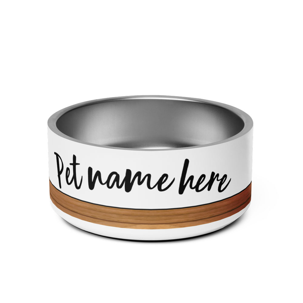 custom pet bowl name