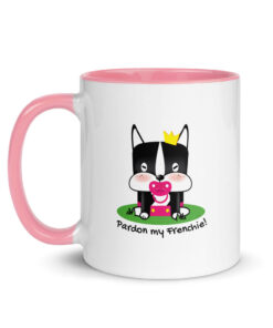 Pink mug left