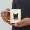yellow mug cover
