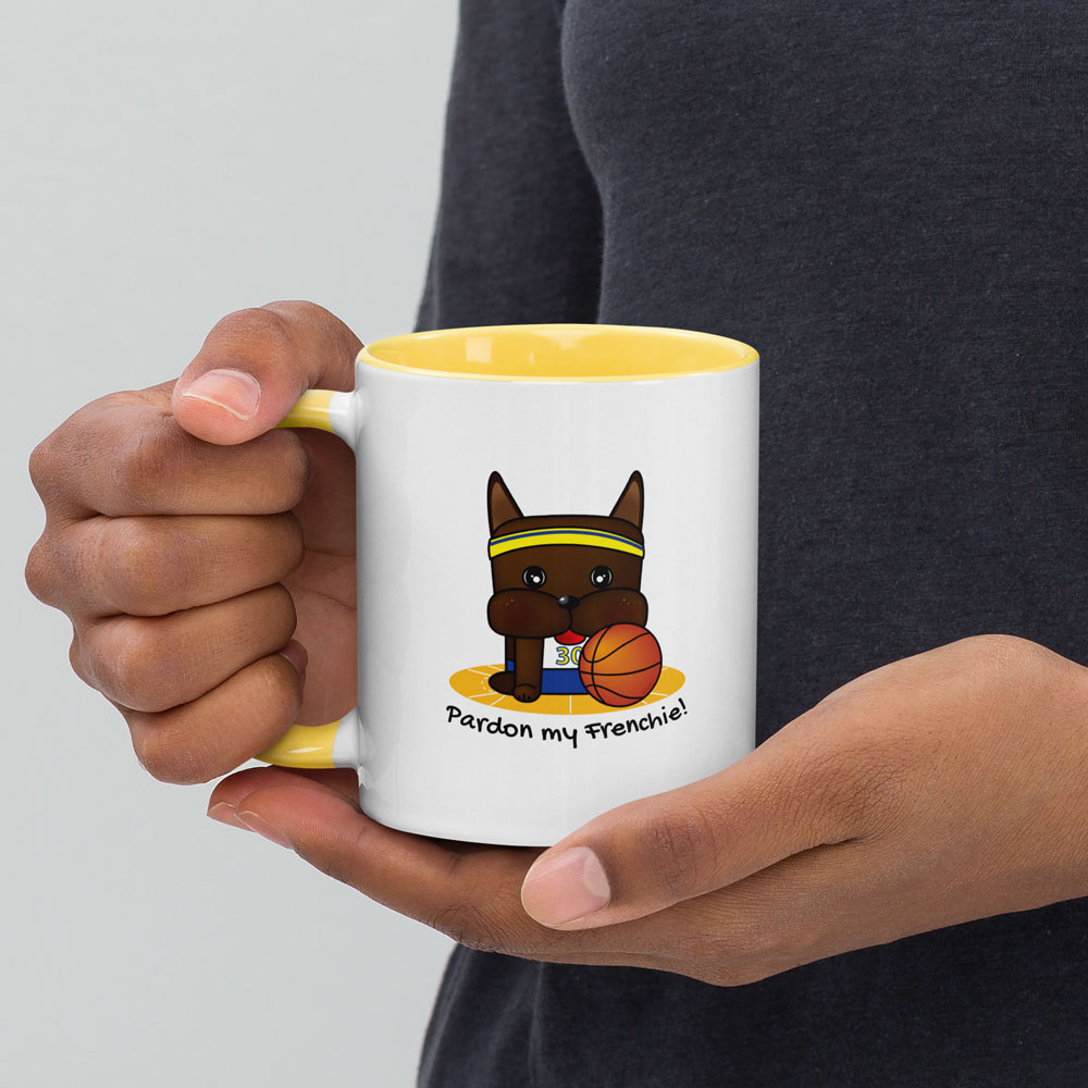 yellow mug cover