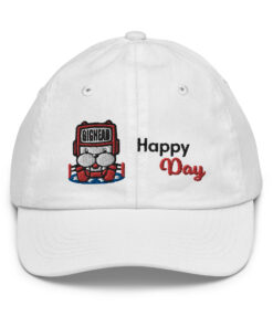 Youth baseball cap White Bulky