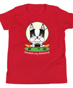 Youth tee Monster red