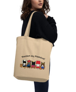 tote bag back oyster woman cover