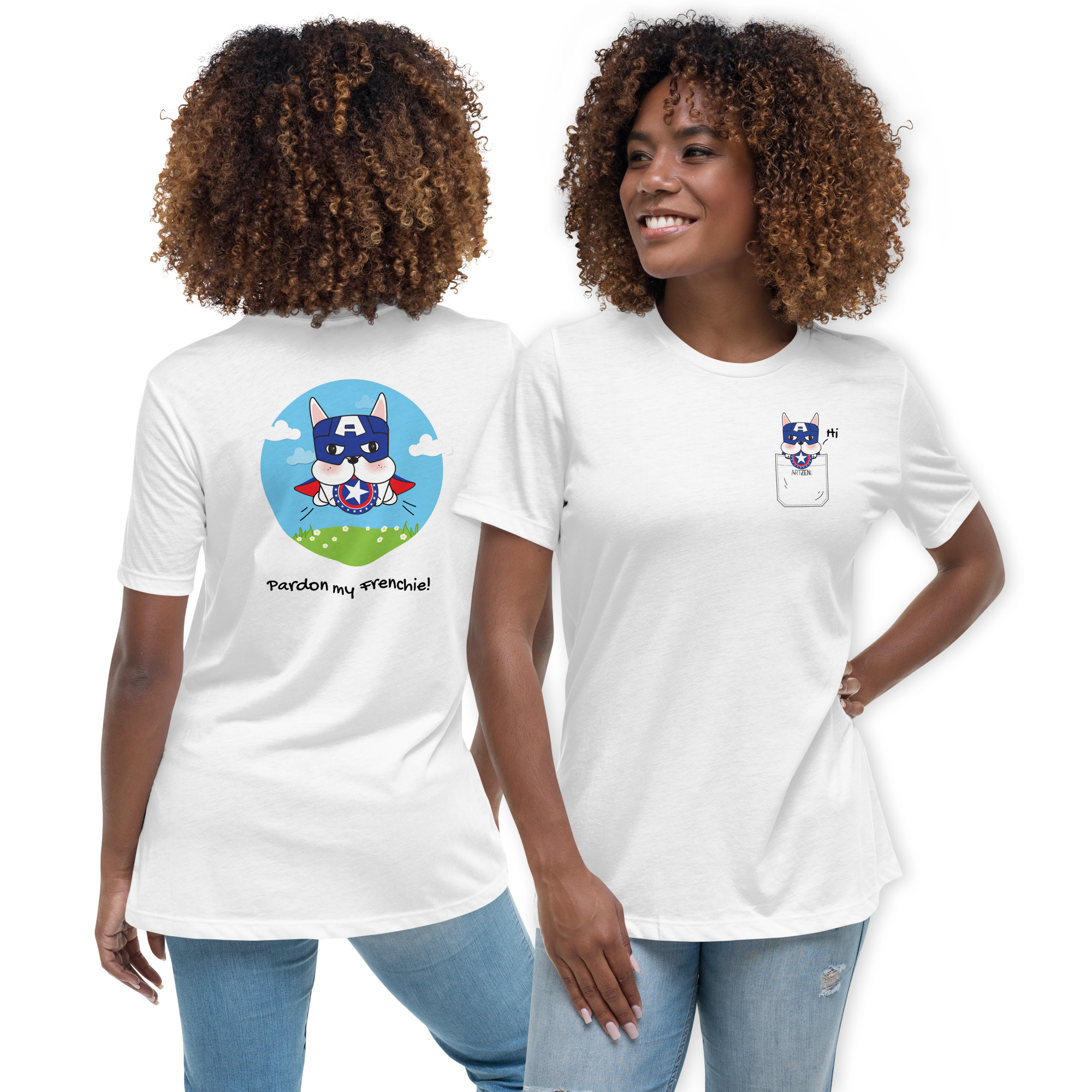 Women's Relaxed T-Shirt – PMF American Bulky Edition