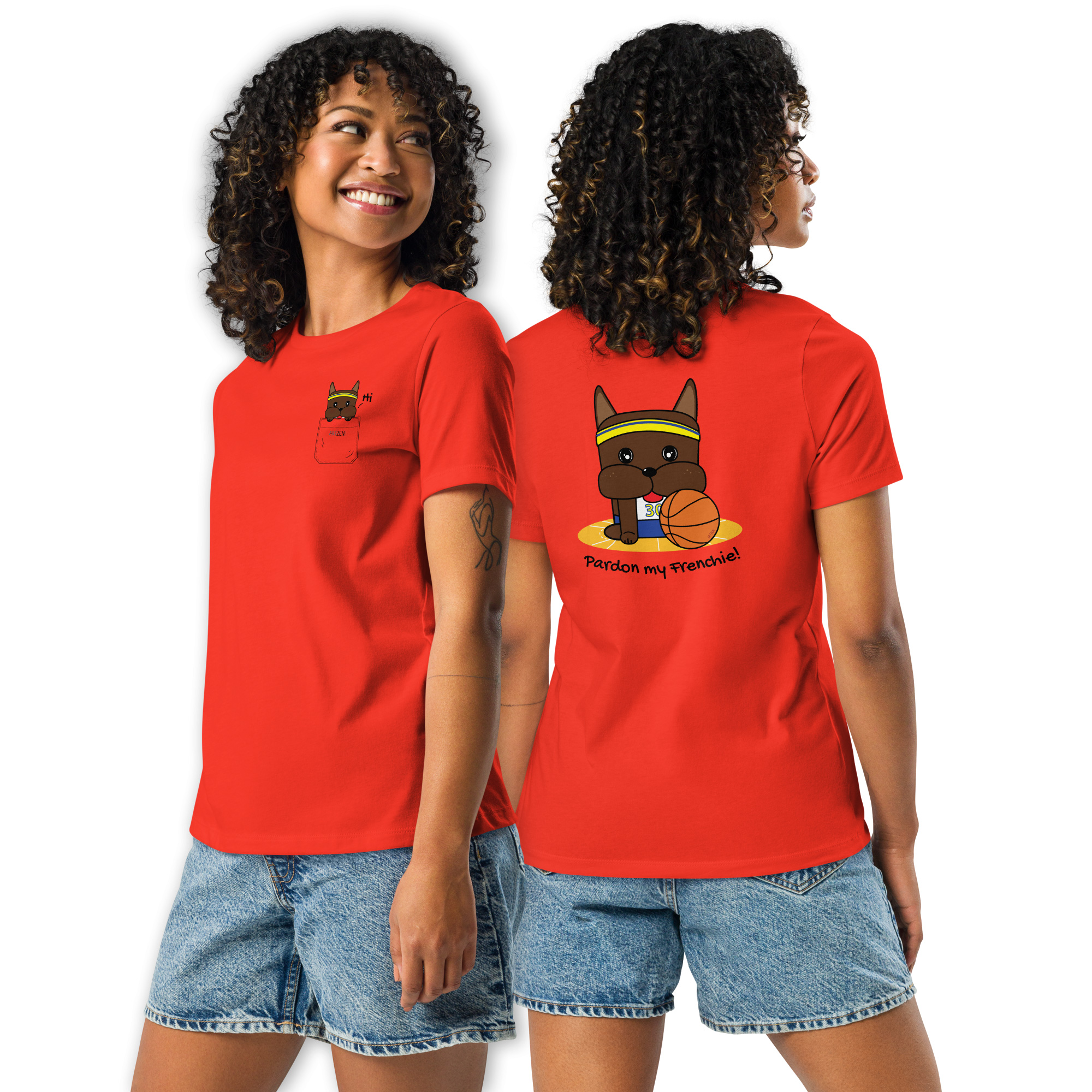 Women's Relaxed T-Shirt – PMF Dunker Dazzle Edition