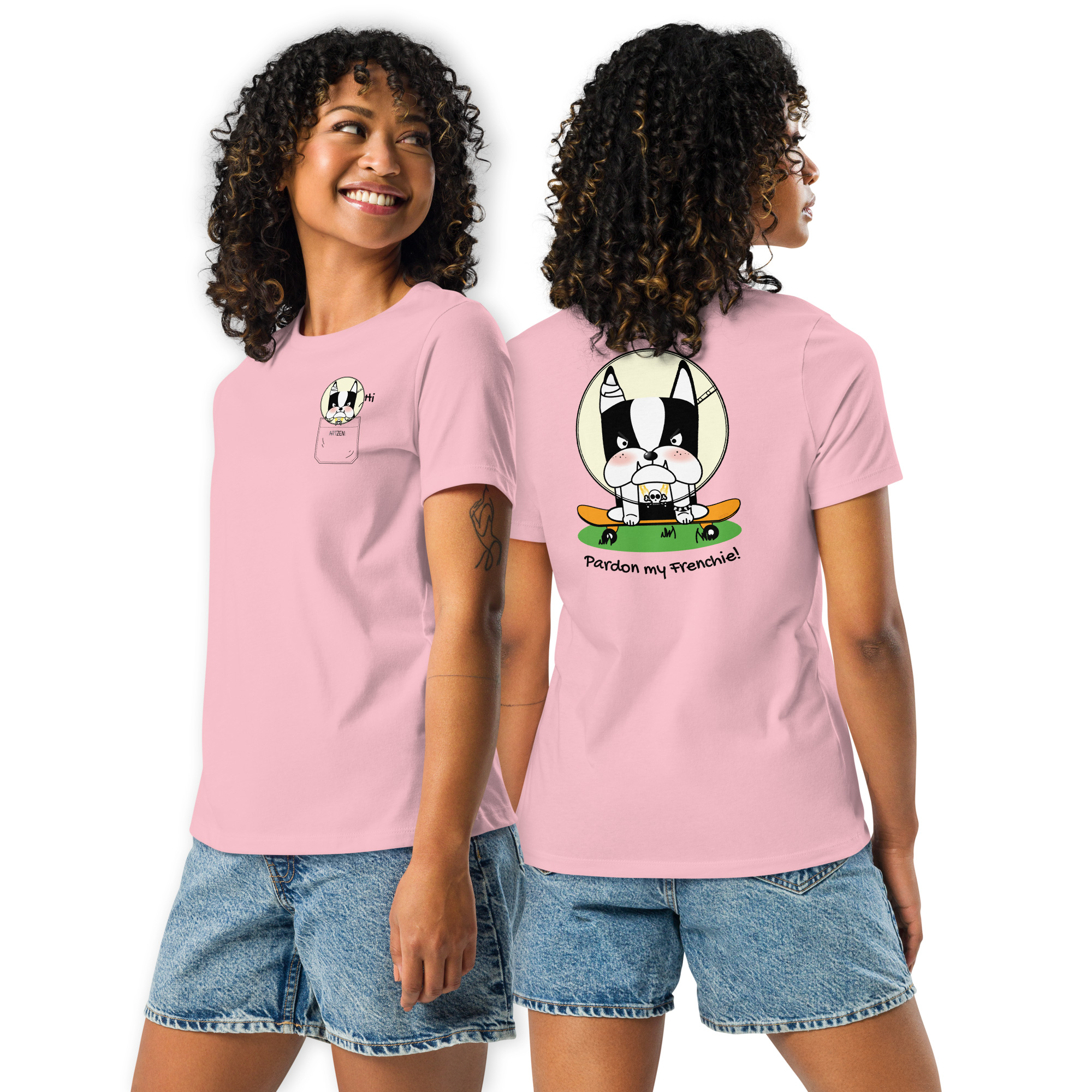 Women's Relaxed T-Shirt – PMF Monster Racer Edition