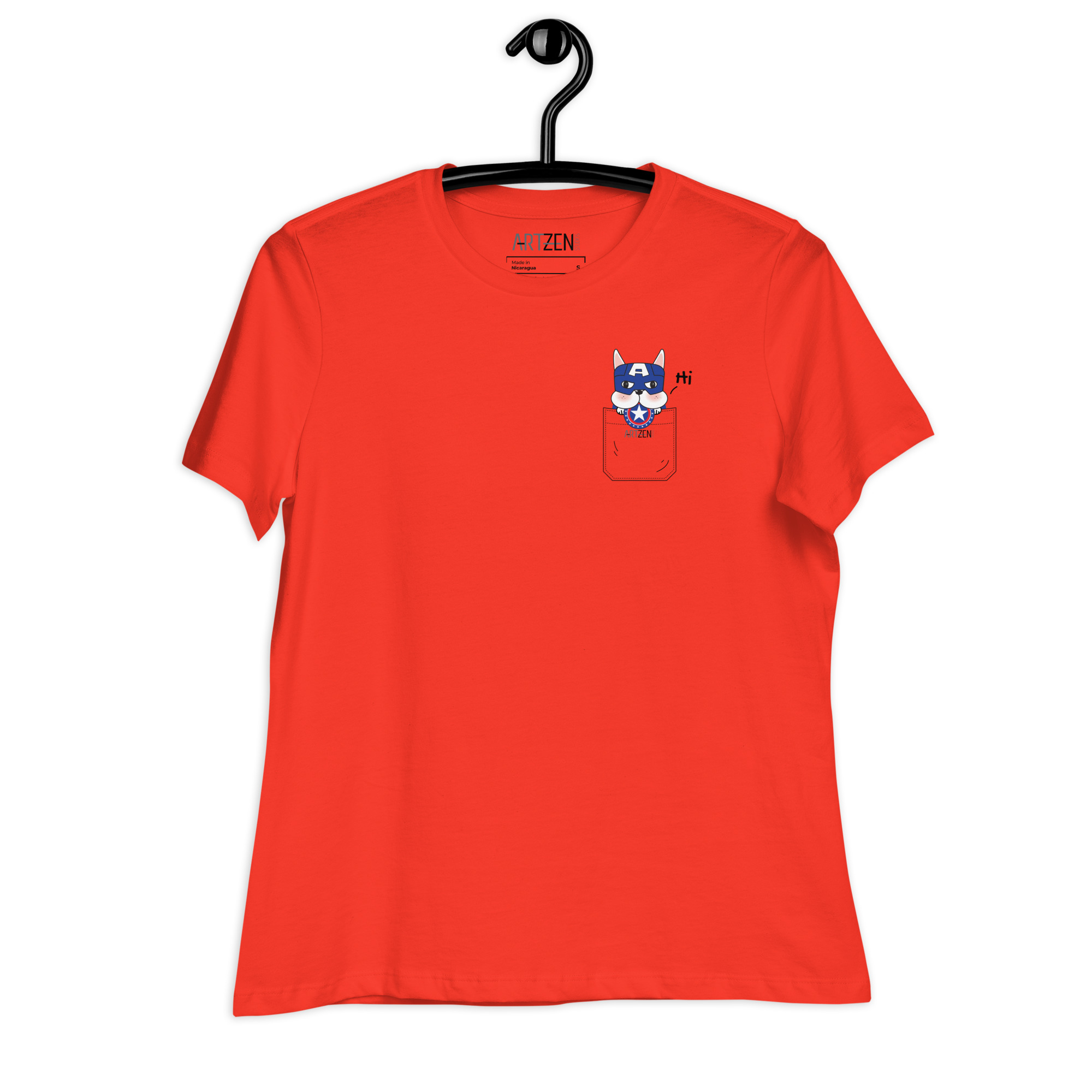 Women's Relaxed T-Shirt – PMF American Bulky Edition - Image 8