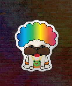 HiHop Don Shaped Pillow - Soft and Colorful Cushion for Snuggling