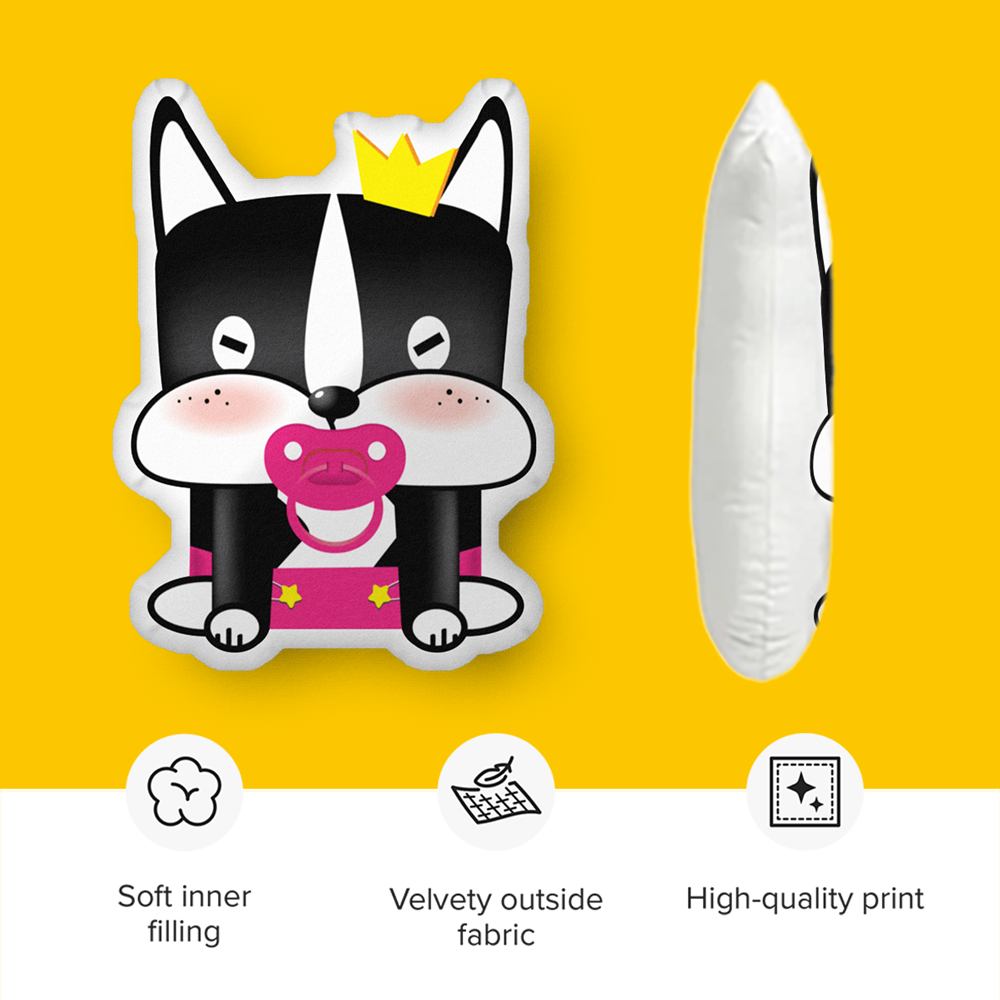 Princess Meizi Shaped Pillow - Soft and Colorful Cushion for Snuggling - Image 2