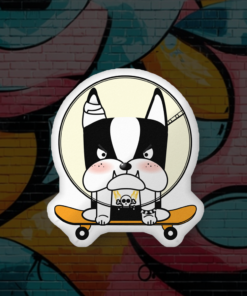 Monster Racer Shaped Pillow - Soft and Colorful Cushion for Snuggling